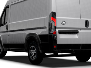 Toyota ProAce Max Van L1H2 2024 Modello 3D