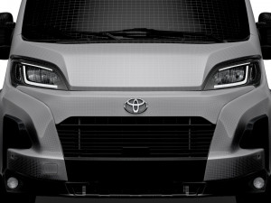 Toyota ProAce Max Van L1H2 2024 Modello 3D