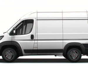 Vauxhall e Movano Van L1H2 2024 3D Model
