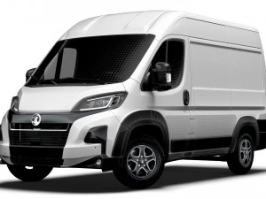 Vauxhall e Movano Van L1H2 2024 3D Model