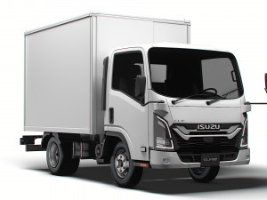 Isuzu Elf Box 2024 Modelo 3D
