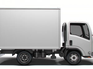 Isuzu Elf Box 2024 3D Model