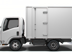 Isuzu Elf Box 2024 3D Model
