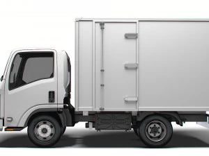 Isuzu Elf Box 2024 3D Model