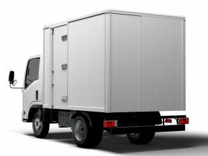 Isuzu Elf Box 2024 3D Model