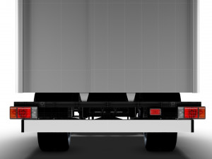 Isuzu Elf Box 2024 3D Model