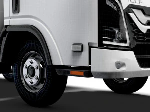 Isuzu Elf Box 2024 3D Model