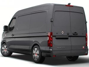 Renault Master E-TECH Red Edition L2H2 Van 2024 3D Model