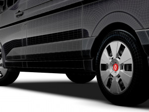 Renault Master E-TECH Red Edition L2H2 Van 2024 3D Model