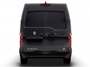 Renault Master E-TECH Red Edition L2H2 Van 2024 3D Model