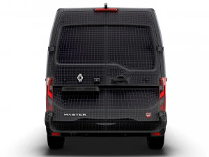 Renault Master E-TECH Red Edition L2H2 Van 2024 3D Model