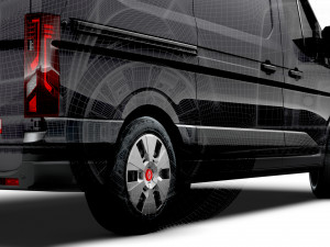 Renault Master E-TECH Red Edition L2H2 Van 2024 3D Model