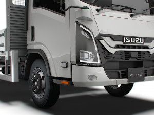 Isuzu Elf Rigid body truck 2024 3D Model