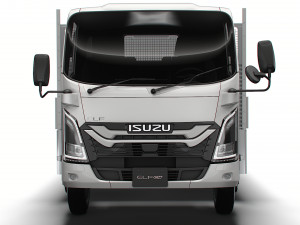 Isuzu Elf Rigid body truck 2024 3D Model