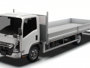 Isuzu Elf Rigid body truck 2024 3D Model