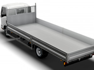 Isuzu Elf Rigid body truck 2024 3D Model
