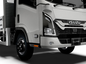 Isuzu Elf Rigid body truck 2024 3D Model