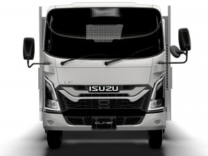 Isuzu Elf Rigid body truck 2024 3D Model