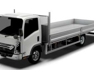 Isuzu Elf Rigid body truck 2024 3D Model