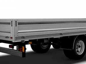 Isuzu Elf Rigid body truck 2024 3D Model