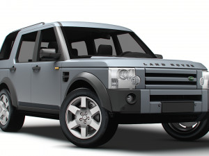 Land Rover Discovery 3 TdV6 HSE 2009 3D Model