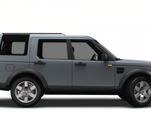 Land Rover Discovery 3 TdV6 HSE 2009 3D Модель