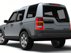 Land Rover Discovery 3 TdV6 HSE 2009 3D Модель