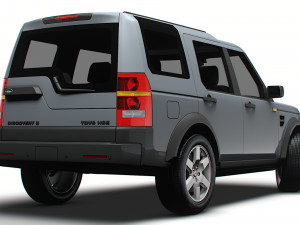 Land Rover Discovery 3 TdV6 HSE 2009 3D Модель