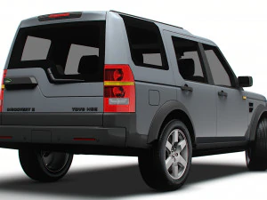 Land Rover Discovery 3 TdV6 HSE 2009 3D Model