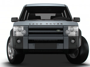 Land Rover Discovery 3 TdV6 HSE 2009 3D Модель