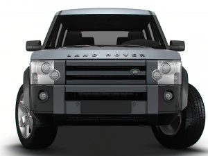 Land Rover Discovery 3 TdV6 HSE 2009 3D Model