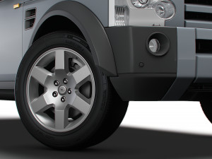 Land Rover Discovery 3 TdV6 HSE 2009 3D Модель