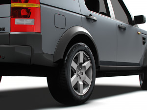 Land Rover Discovery 3 TdV6 HSE 2009 3D Модель