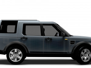 Land Rover Discovery 3 TdV6 HSE 2009 3D Модель
