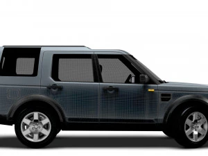 Land Rover Discovery 3 TdV6 HSE 2009 3D Model
