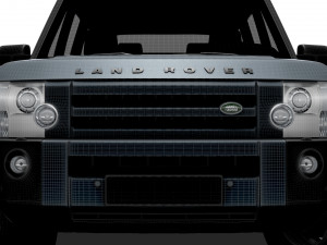 Land Rover Discovery 3 TdV6 HSE 2009 3D Модель