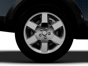 Land Rover Discovery 3 TdV6 HSE 2009 3D Модель
