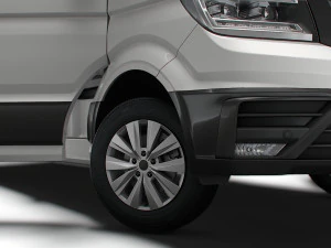 MAN TGE Panel Van L2H2 HQ Interior 2023 3D Model