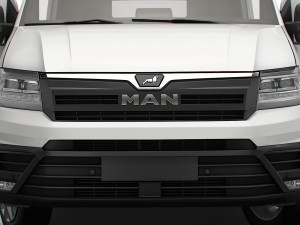 MAN TGE Panel Van L2H2 HQ Interior 2023 3D Model