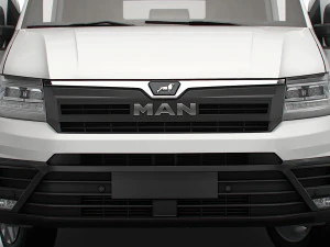MAN TGE Panel Van L2H2 HQ Interior 2023 3D Model
