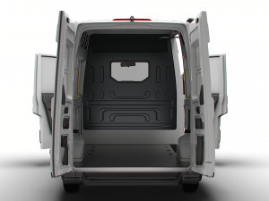 MAN TGE Panel Van L2H2 HQ Interior 2023 3D Model