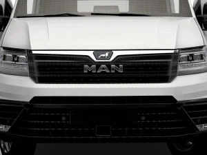 MAN TGE Panel Van L2H2 HQ Interior 2023 3D Model