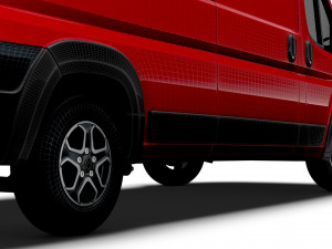 Citroen Jumper Van L3H2 2024 Model 3D