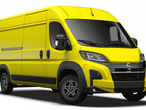 Opel Movano Van L3H2 2024 3D Model