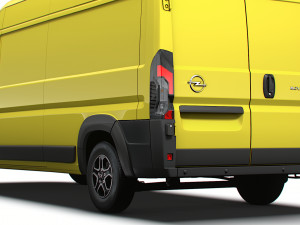 Opel Movano Van L3H2 2024 3D-Modell