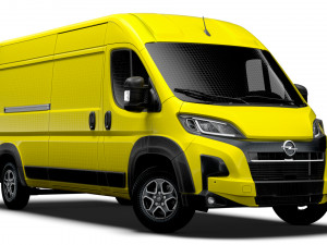 Opel Movano Van L3H2 2024 3D-Modell
