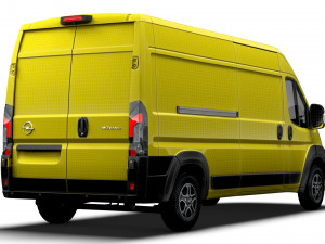 Opel Movano Van L3H2 2024 3D-Modell