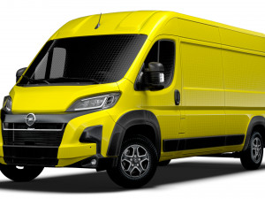 Opel Movano Van L3H2 2024 3D-Modell