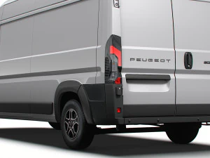Peugeot Boxer Van L3H2 2024 3D Model