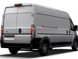 Toyota ProAce Max Van L3H2 2024 3D 模型